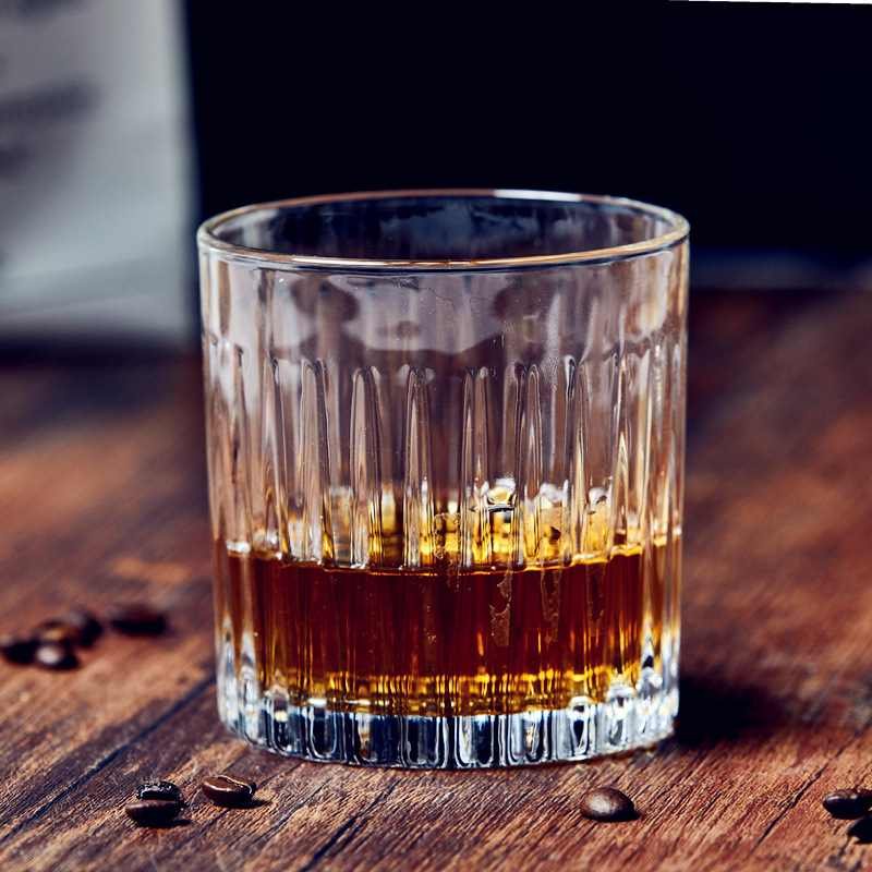 Gobelets à whisky personnalisables de 300 ml - Verrerie en cristal haut de gamme