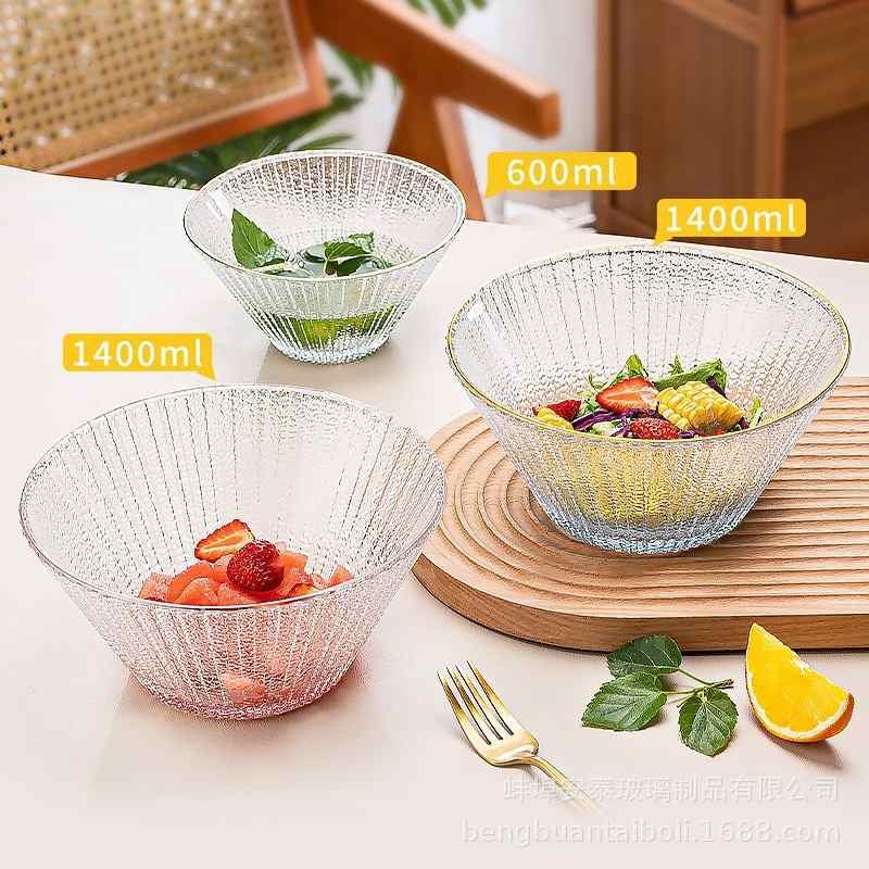 Glass Salad Bowls