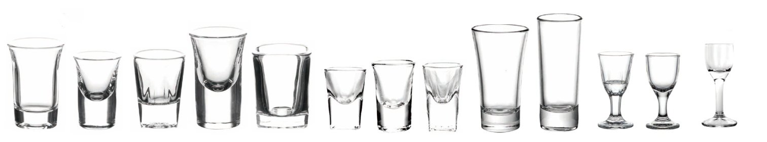 Shot Glasses List