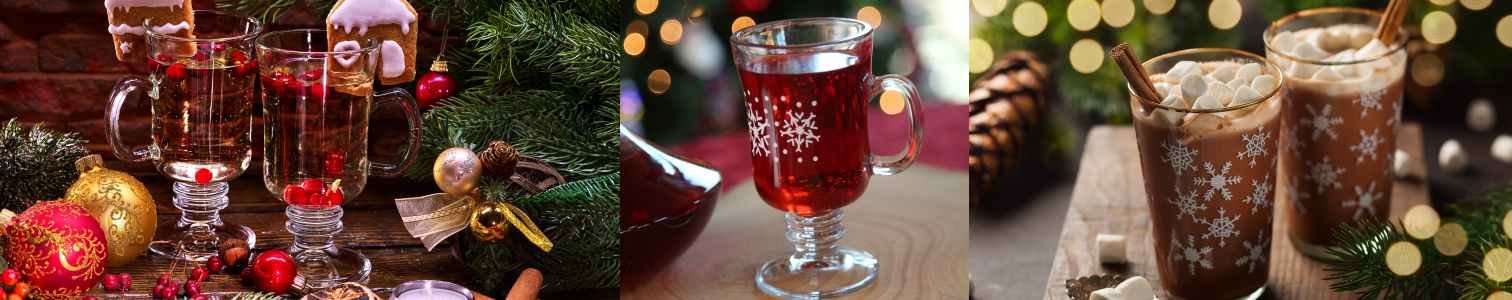 Christmas Glasses Banner