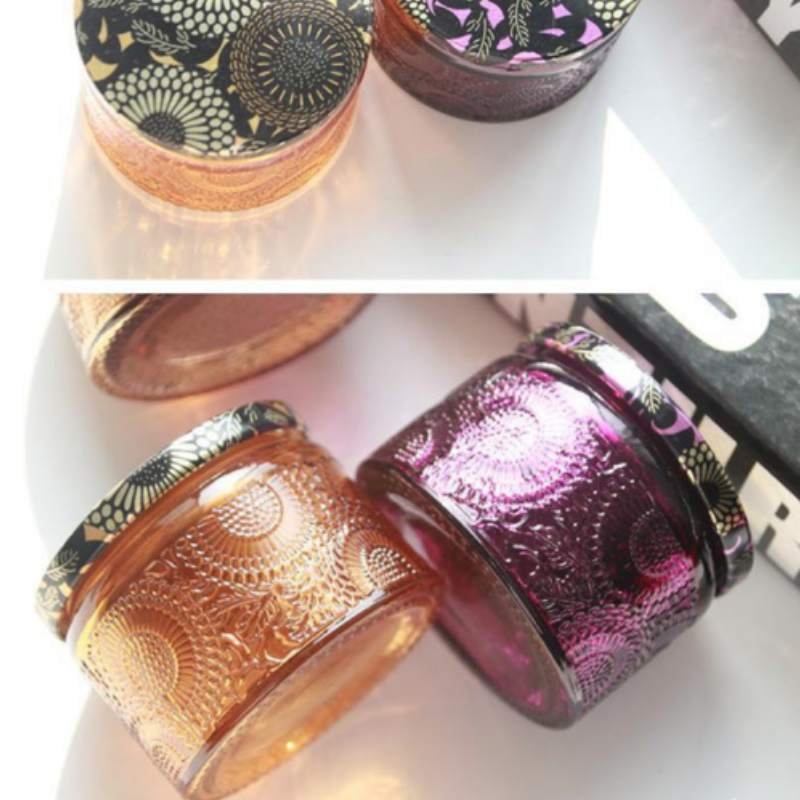 luxury candle jars