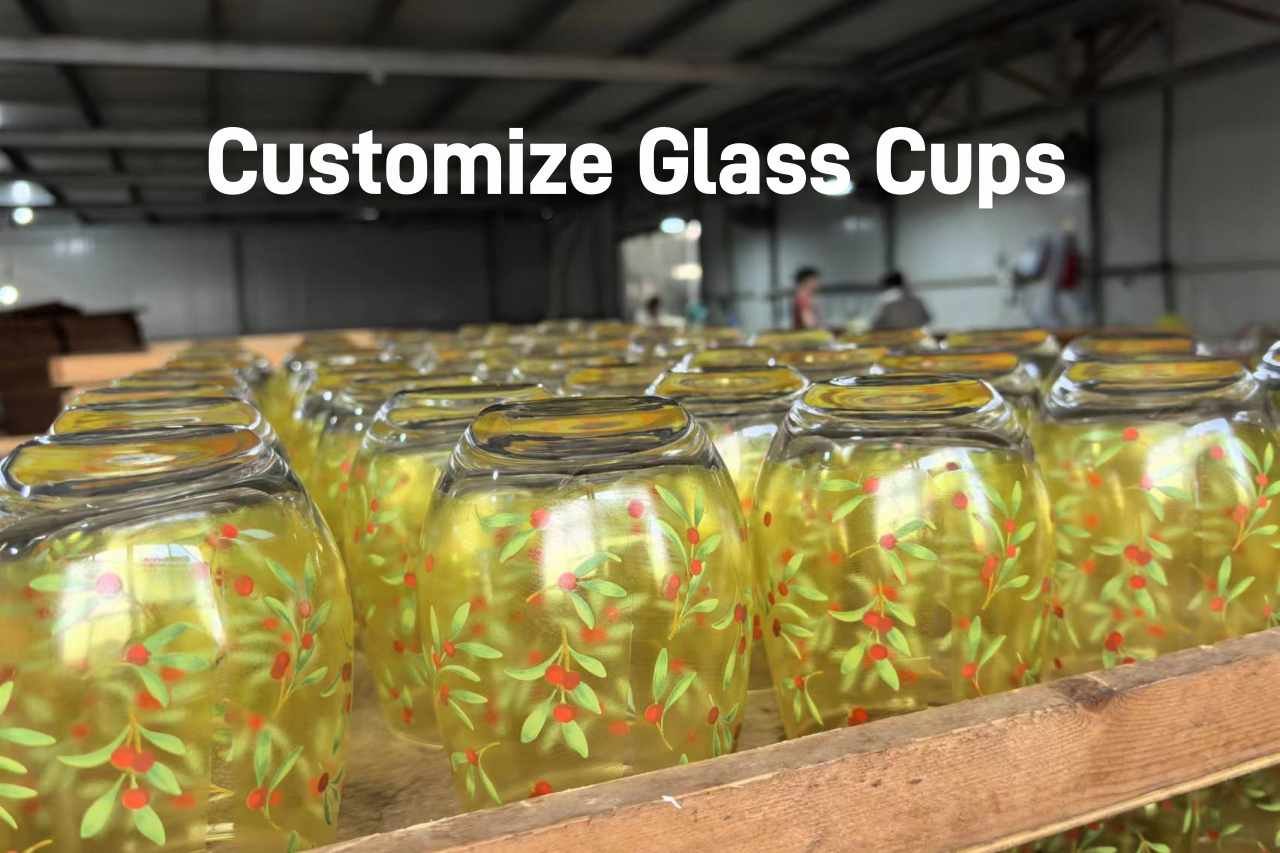 Customize Glass Cups