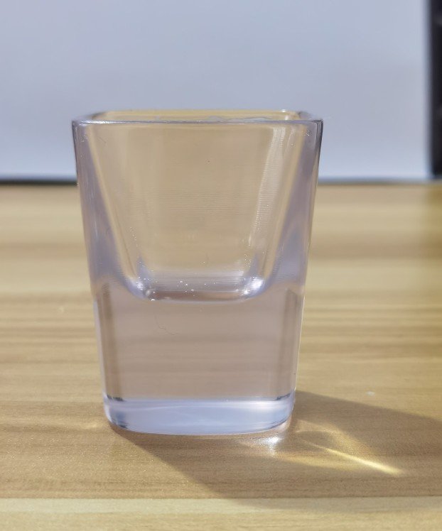 Vaso de muestra de plástico