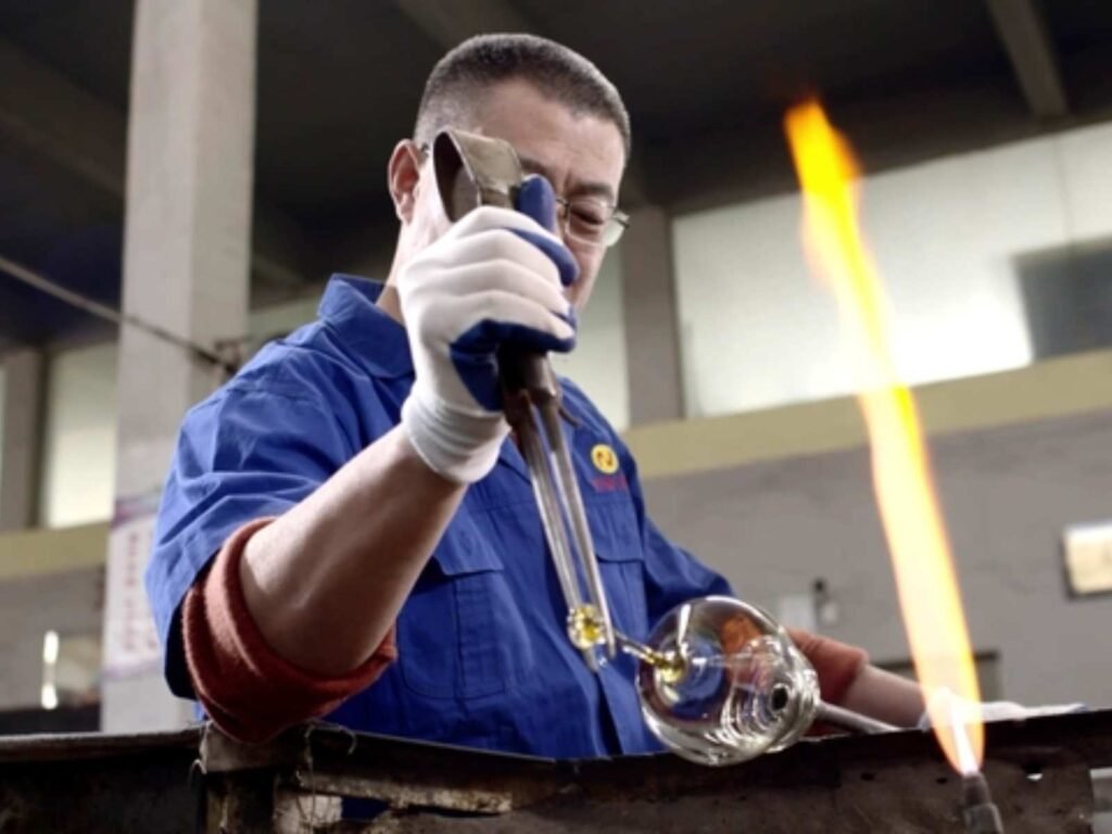 Hand-Made Glass Production