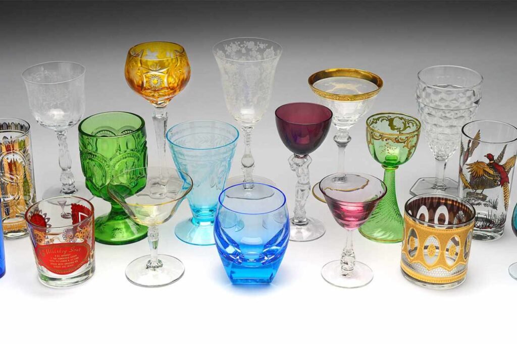 vintage bar glasses