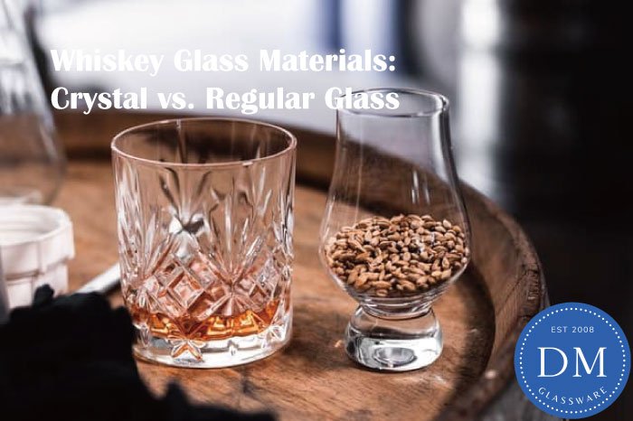 Whiskyglasmaterial Kristall vs. vanligt glas