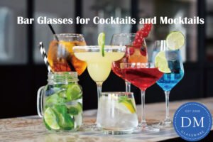 Bar Glasses for Cocktails and Mocktails