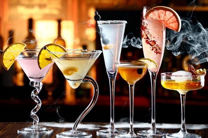Bicchieri da cocktail unici