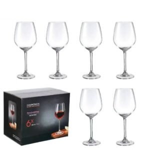Ensemble de verres à vin rouge