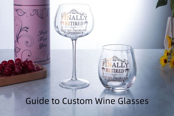 Guia para Taças de Vinho Personalizadas