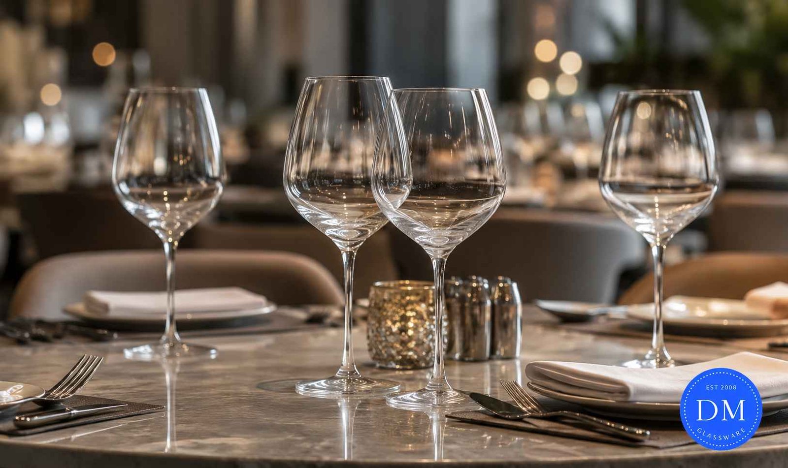 Commercial Wine Glasses for Hotels
